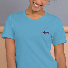 Load image into Gallery viewer, Embroidered Seward &quot;Sharks&quot; - Short-Sleeve Unisex T-Shirt
