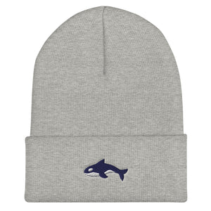 Embroidered Seward Sharks Logo - Cuffed Beanie