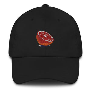 Embroidered Blood Orange - Dad Hat