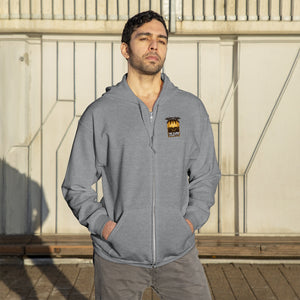 The Cloud Committee - Embroidered Zip Up Hoodie
