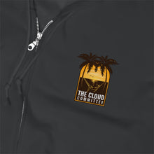 Load image into Gallery viewer, The Cloud Committee - Embroidered Zip Up Hoodie
