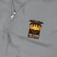 Load image into Gallery viewer, The Cloud Committee - Embroidered Zip Up Hoodie
