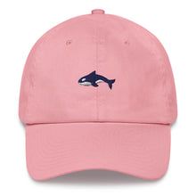 Load image into Gallery viewer, Embroidered Seward Sharks Logo - Dad Hat
