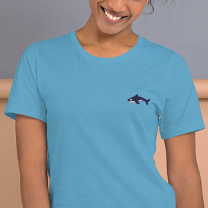 Embroidered Seward "Sharks" - Short-Sleeve Unisex T-Shirt
