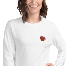 Load image into Gallery viewer, Embroidered Blood Orange Logo - Unisex Long Sleeve Tee
