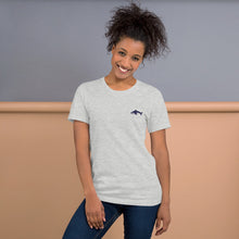 Load image into Gallery viewer, Embroidered Seward &quot;Sharks&quot; - Short-Sleeve Unisex T-Shirt
