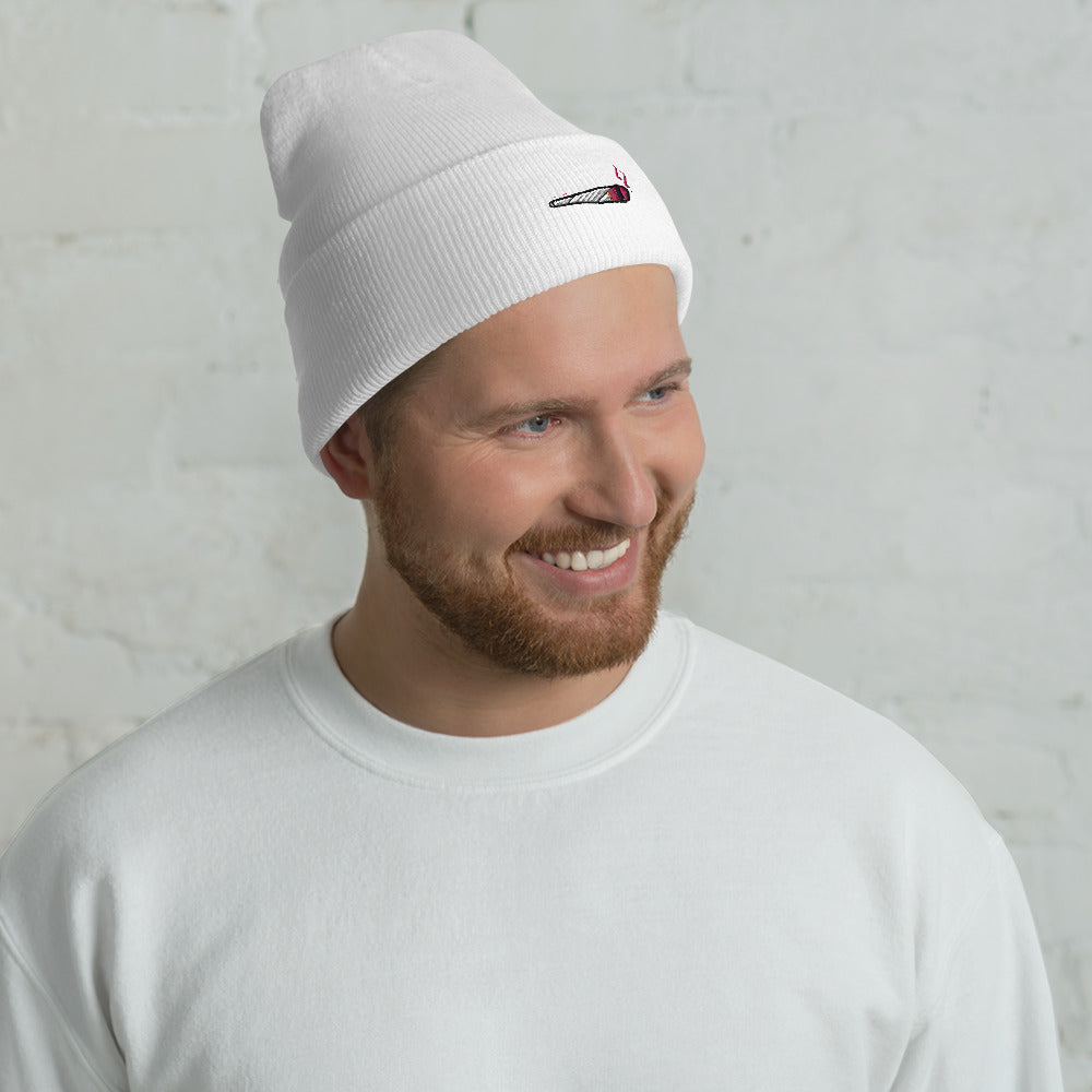 Embroidered Doobie Logo - Cuffed Beanie