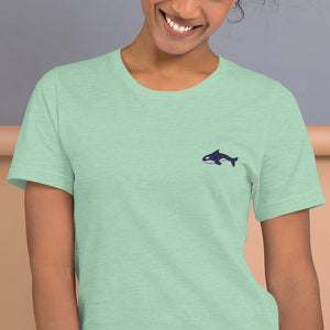 Embroidered Seward "Sharks" - Short-Sleeve Unisex T-Shirt