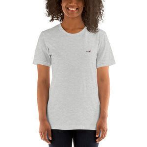 Embroidered Doobie Logo - Short-Sleeve Unisex T-Shirt
