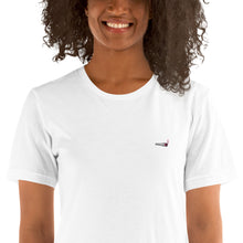 Load image into Gallery viewer, Embroidered Doobie Logo - Short-Sleeve Unisex T-Shirt
