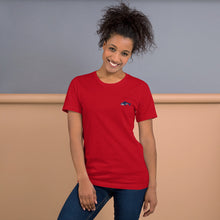 Load image into Gallery viewer, Embroidered Seward &quot;Sharks&quot; - Short-Sleeve Unisex T-Shirt
