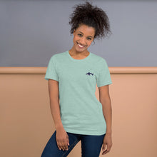 Load image into Gallery viewer, Embroidered Seward &quot;Sharks&quot; - Short-Sleeve Unisex T-Shirt
