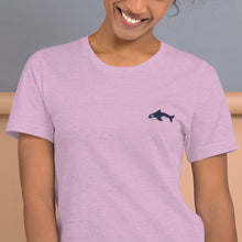 Load image into Gallery viewer, Embroidered Seward &quot;Sharks&quot; - Short-Sleeve Unisex T-Shirt
