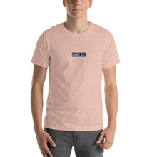 Load image into Gallery viewer, Embroidered Lake St Logo (Navy) Short-Sleeve Unisex T-Shirt (Centered Logo)
