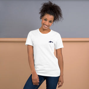 Embroidered Seward "Sharks" - Short-Sleeve Unisex T-Shirt