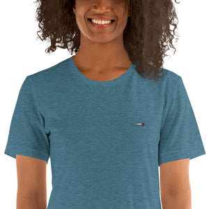 Embroidered Doobie Logo - Short-Sleeve Unisex T-Shirt