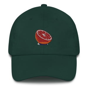 Embroidered Blood Orange - Dad Hat