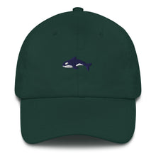 Load image into Gallery viewer, Embroidered Seward Sharks Logo - Dad Hat
