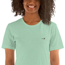 Load image into Gallery viewer, Embroidered Doobie Logo - Short-Sleeve Unisex T-Shirt
