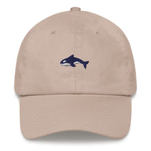 Load image into Gallery viewer, Embroidered Seward Sharks Logo - Dad Hat
