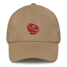 Load image into Gallery viewer, Embroidered Blood Orange - Dad Hat
