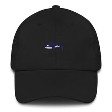 Load image into Gallery viewer, Embroidered Seward Sharks Logo - Dad Hat
