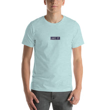 Load image into Gallery viewer, Embroidered Lake St Logo (Navy) Short-Sleeve Unisex T-Shirt (Centered Logo)
