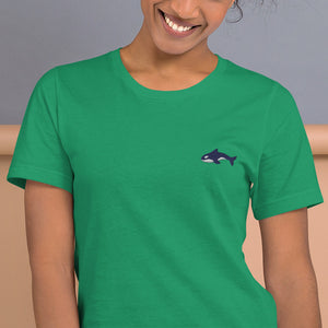 Embroidered Seward "Sharks" - Short-Sleeve Unisex T-Shirt