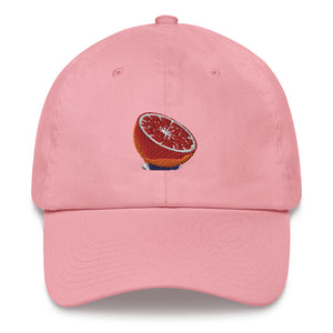 Embroidered Blood Orange - Dad Hat