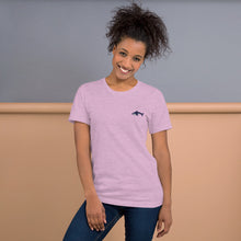 Load image into Gallery viewer, Embroidered Seward &quot;Sharks&quot; - Short-Sleeve Unisex T-Shirt
