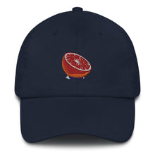 Load image into Gallery viewer, Embroidered Blood Orange - Dad Hat
