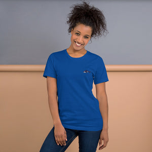 Embroidered Seward "Sharks" - Short-Sleeve Unisex T-Shirt
