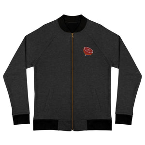 Embroidered Blood Orange - Bomber Jacket