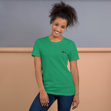 Load image into Gallery viewer, Embroidered Seward &quot;Sharks&quot; - Short-Sleeve Unisex T-Shirt
