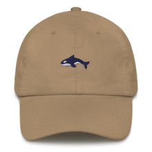 Load image into Gallery viewer, Embroidered Seward Sharks Logo - Dad Hat
