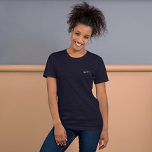 Load image into Gallery viewer, Embroidered Seward &quot;Sharks&quot; - Short-Sleeve Unisex T-Shirt
