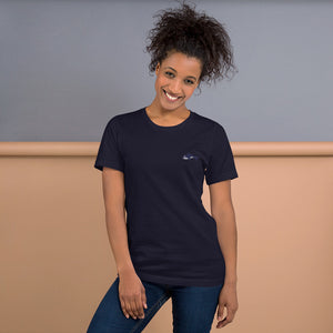 Embroidered Seward "Sharks" - Short-Sleeve Unisex T-Shirt