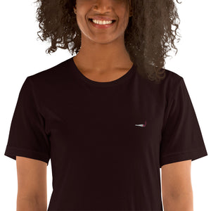 Embroidered Doobie Logo - Short-Sleeve Unisex T-Shirt
