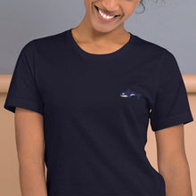 Load image into Gallery viewer, Embroidered Seward &quot;Sharks&quot; - Short-Sleeve Unisex T-Shirt
