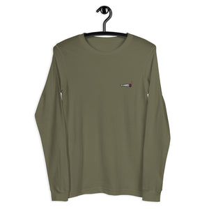 Embroidered Doobie Logo - Unisex Long Sleeve Tee