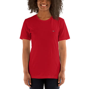 Embroidered Doobie Logo - Short-Sleeve Unisex T-Shirt