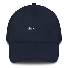 Load image into Gallery viewer, Embroidered Seward Sharks Logo - Dad Hat

