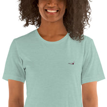Load image into Gallery viewer, Embroidered Doobie Logo - Short-Sleeve Unisex T-Shirt

