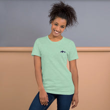 Load image into Gallery viewer, Embroidered Seward &quot;Sharks&quot; - Short-Sleeve Unisex T-Shirt

