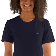 Load image into Gallery viewer, Embroidered Doobie Logo - Short-Sleeve Unisex T-Shirt
