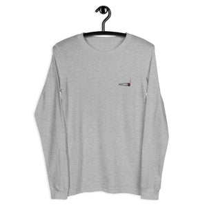Embroidered Doobie Logo - Unisex Long Sleeve Tee