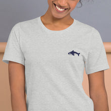 Load image into Gallery viewer, Embroidered Seward &quot;Sharks&quot; - Short-Sleeve Unisex T-Shirt
