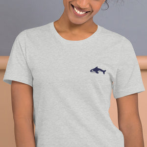 Embroidered Seward "Sharks" - Short-Sleeve Unisex T-Shirt