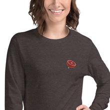Load image into Gallery viewer, Embroidered Blood Orange Logo - Unisex Long Sleeve Tee
