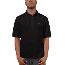Load image into Gallery viewer, Embroidered Seward Sharks Logo - Premium Polo
